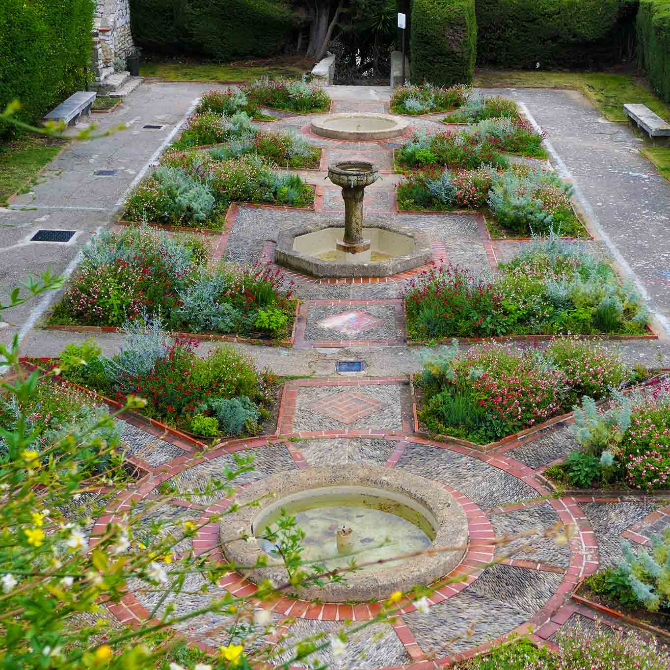 Jardin du Monastère de Cimiez, Klostergarten, Kreuzgang