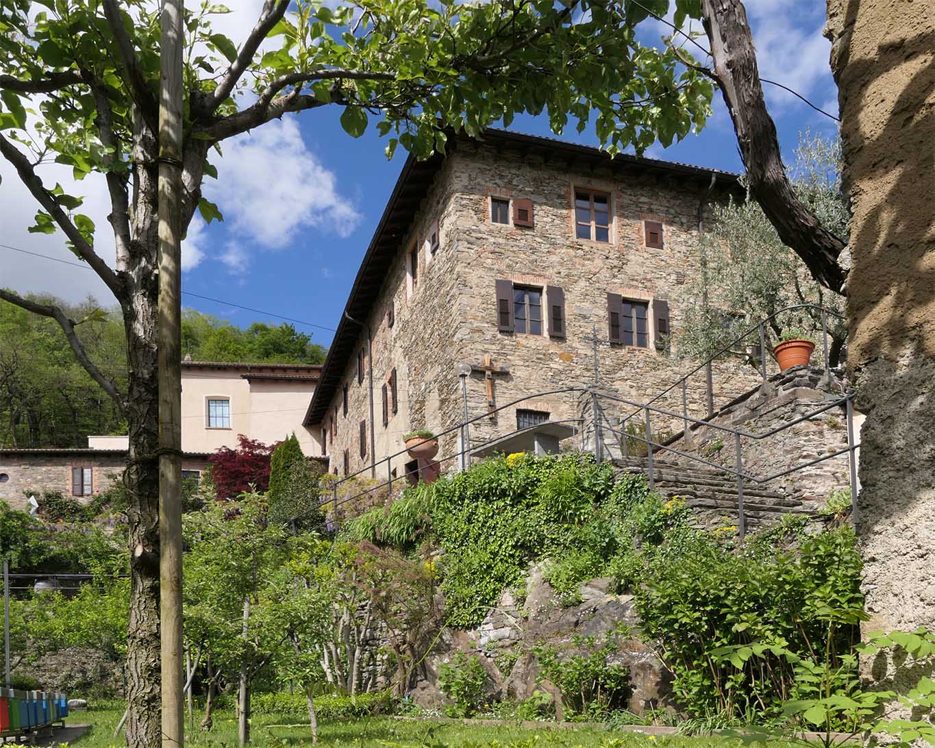Seit mehr als 500 Jahren existiert das Kapuzinerkloster in Bergen nördlich von Lugano.