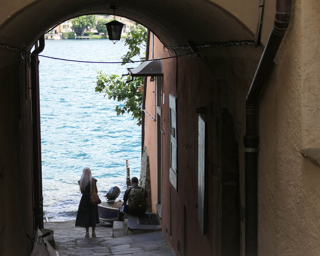isola san giulio di orta torbogen