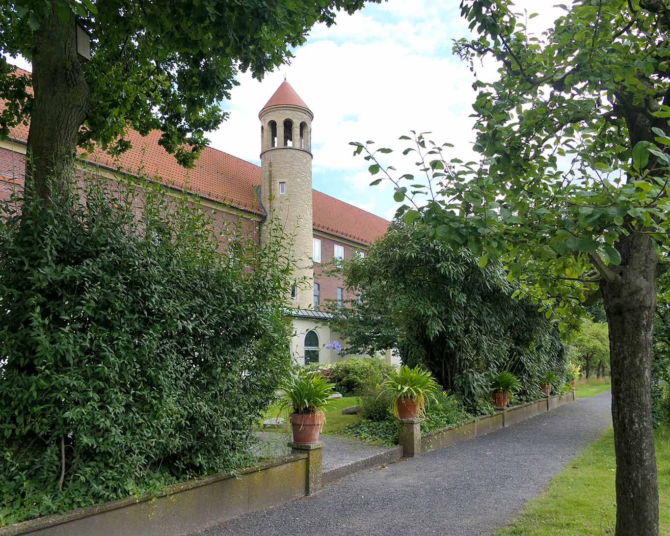 kapuzinerkloster münster postkarte klosterturm