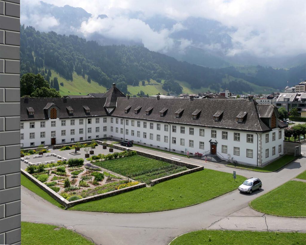 kräutergarten von oben