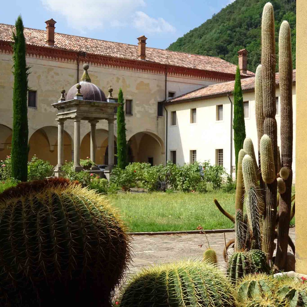 abbazia di praglia chiostro rustico