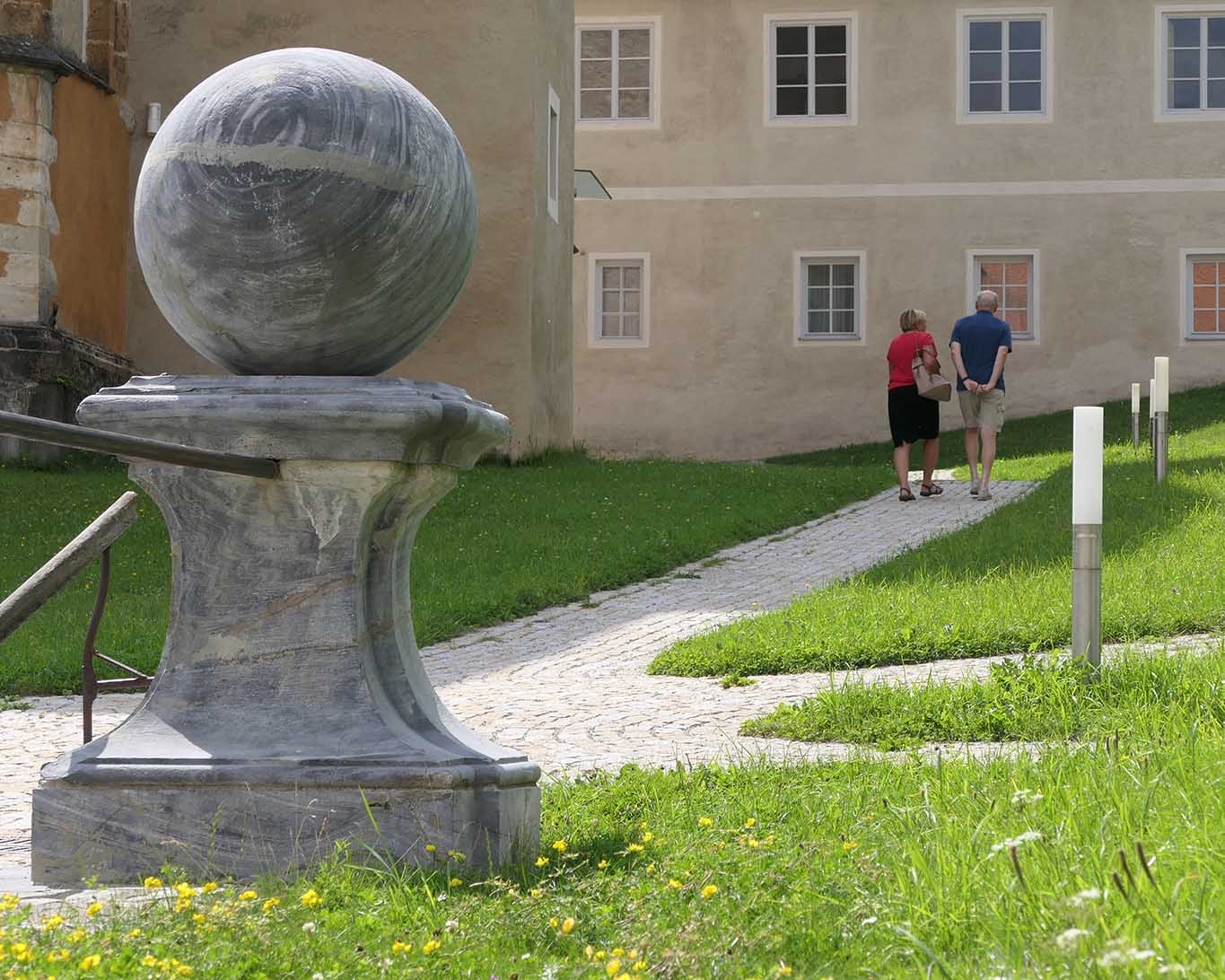 anstieg des paares benediktinerstift st lamprecht