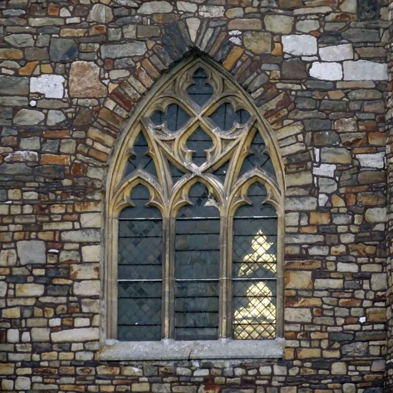 fenster kirche abbaye du val dieu