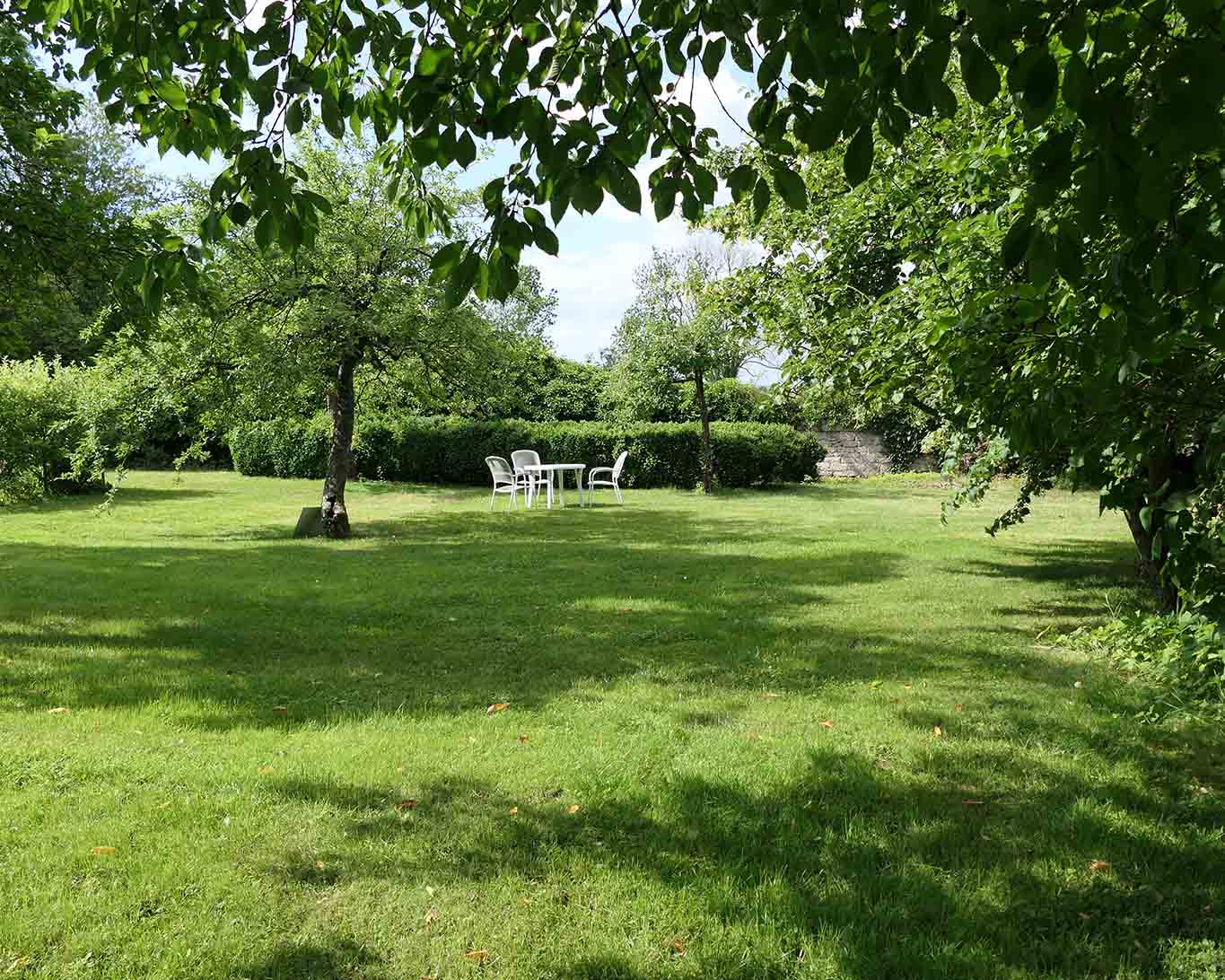 gartensommer kloster wülfinghausen Hoher Baumbestand und Obstwiesen