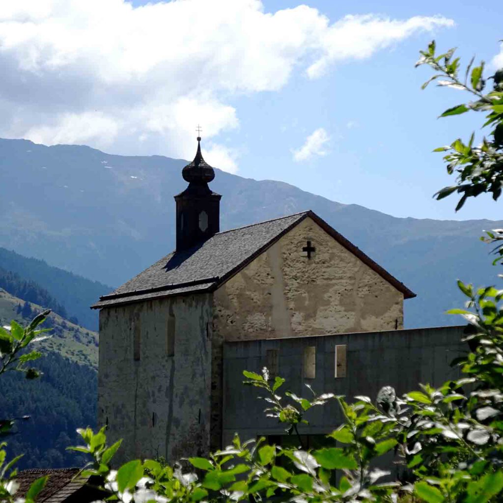 kapell mit panorma benediktiner stift marienberg