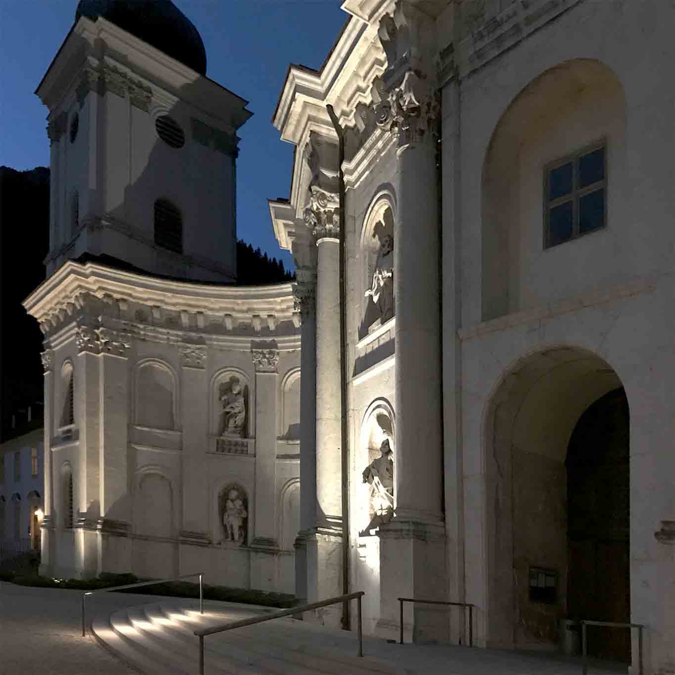 kloster abtei ettalprospekt links