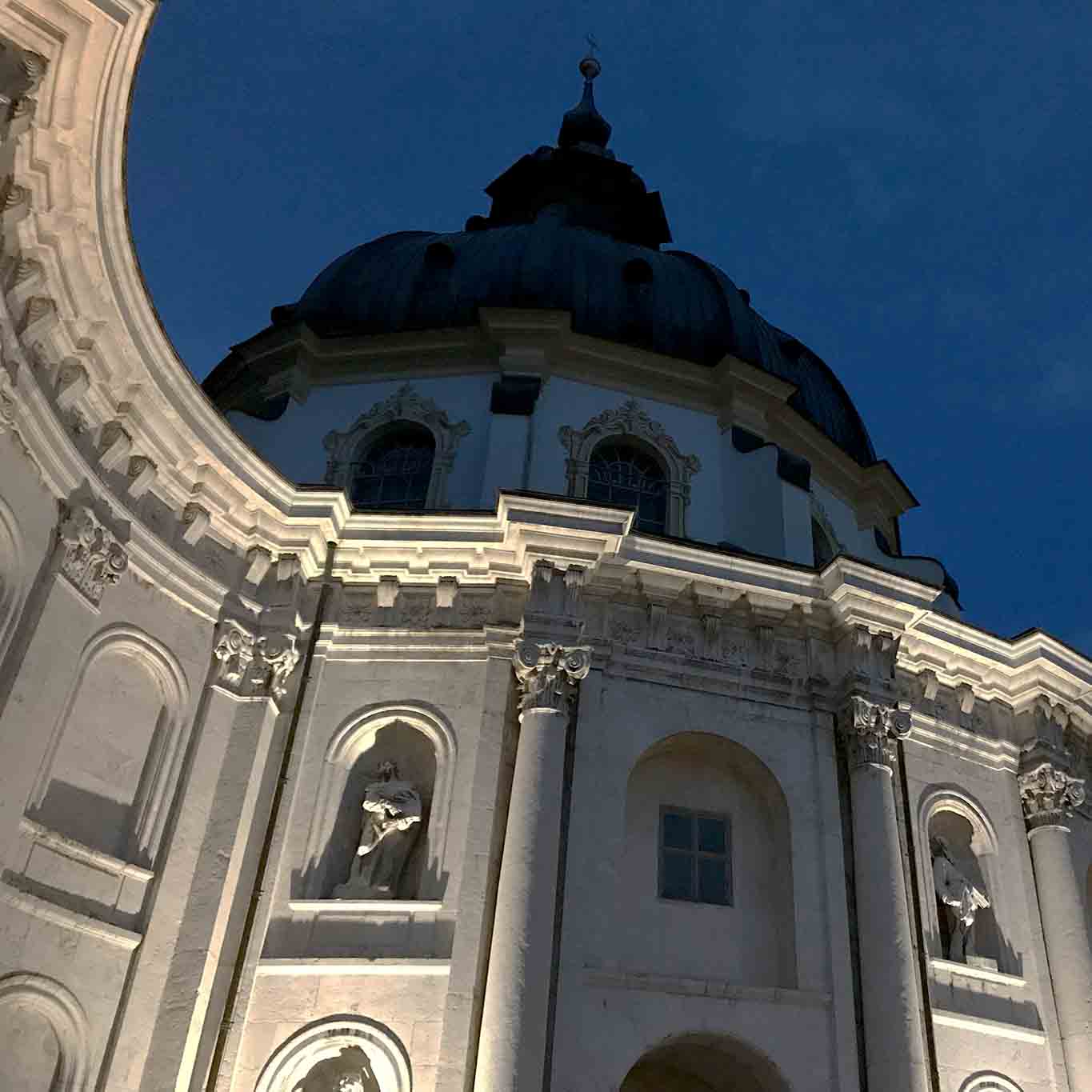 kloster abtei ettalprospekt rechts