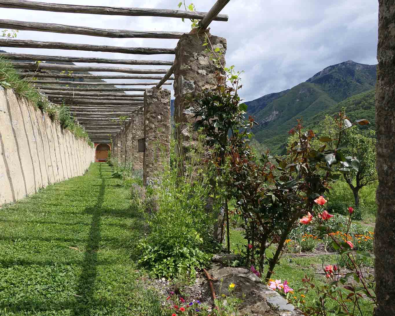 monastere de saorge pergola