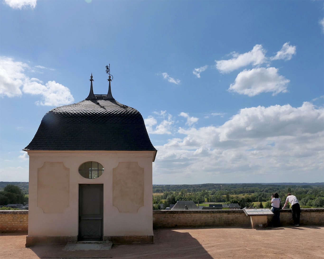 pavillon banner himmel saint george de boscherville