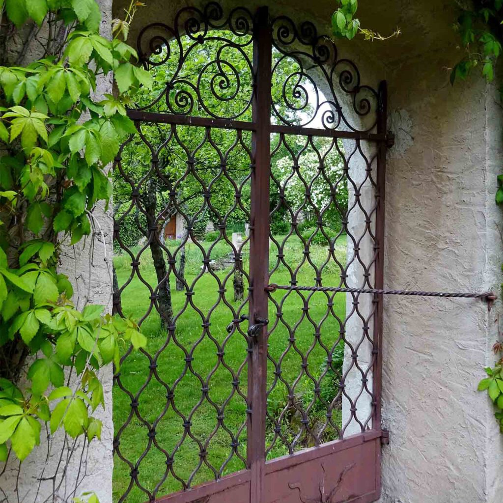 Hortus conclusus oder ein Hortus secretum im Benediktiner-Stift Altenburg