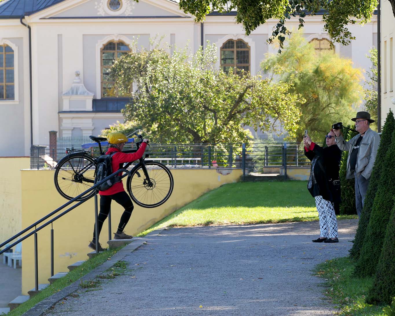 Faszination Rad wird im Kloster Neuzelle neu definiert.