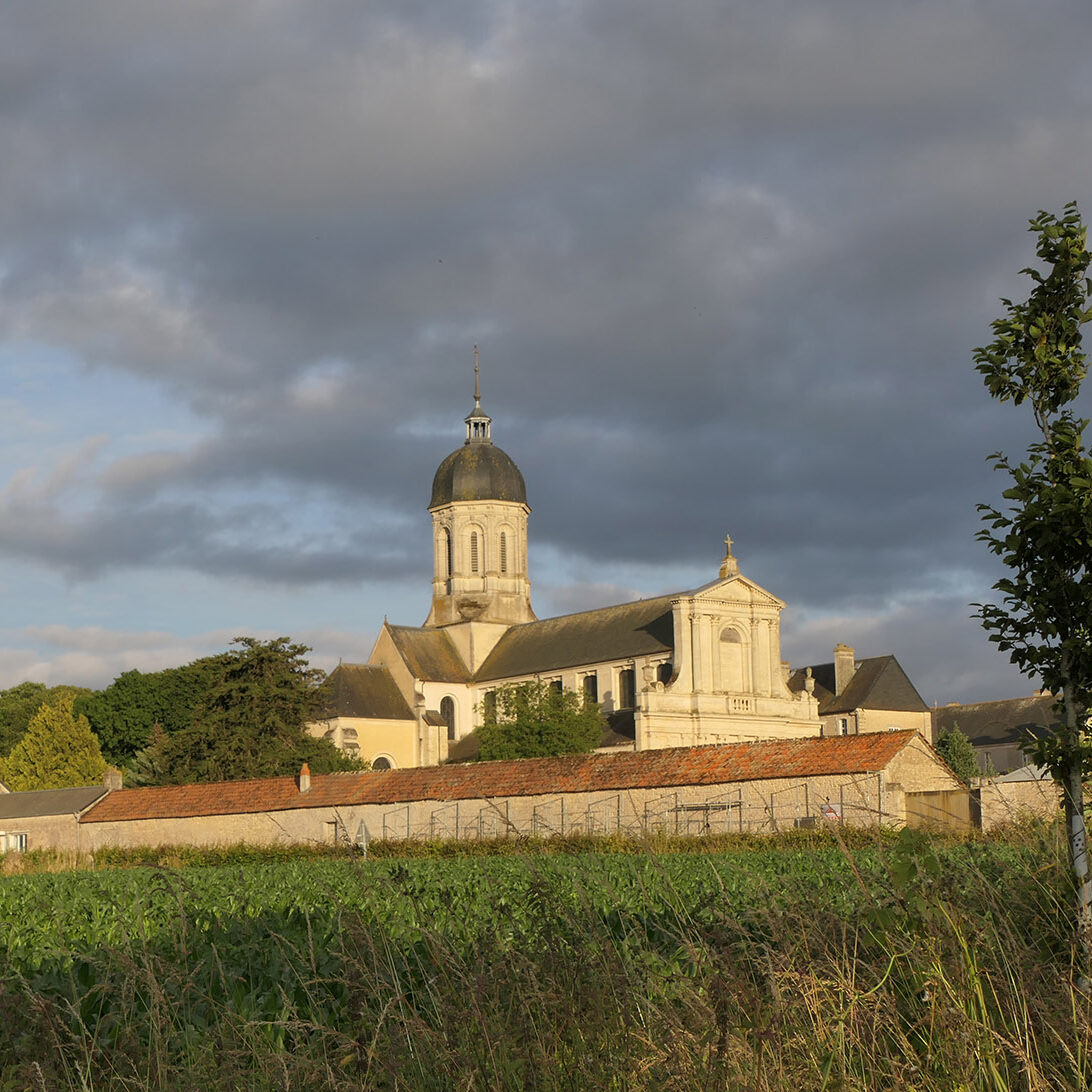 abbaye mondaye kloster postkarte ansicht