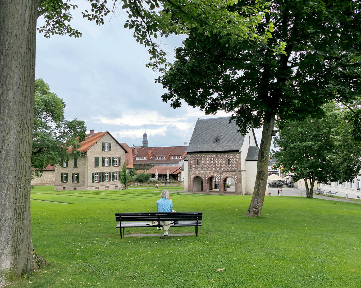Das Areal des Klosters Lorsch ist ein Landschaftspark.